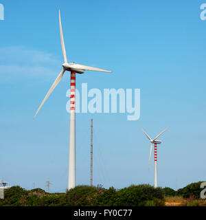 Les générateurs d'énergie éolienne Banque D'Images