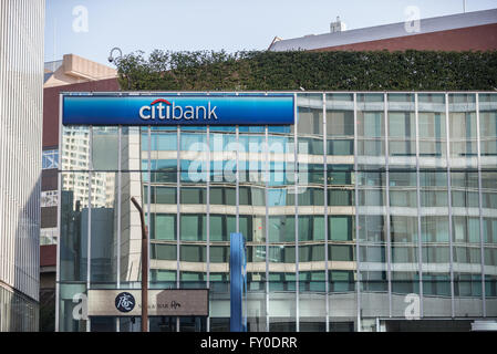 Bâtiment de la CitiBank en district Akasaka Minato ward spécial, la ville de Tokyo, Japon Banque D'Images