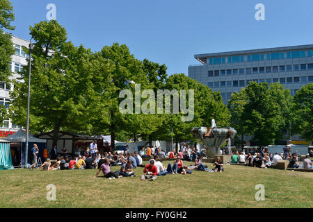 Wittenbergplatz, Schöneberg, Berlin, Deutschland Banque D'Images