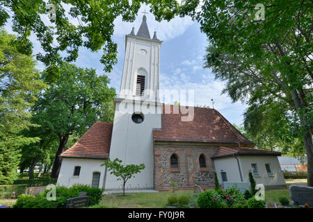 Dorfkirche, Stralau, Friedrichshain, Berlin, Deutschland Banque D'Images