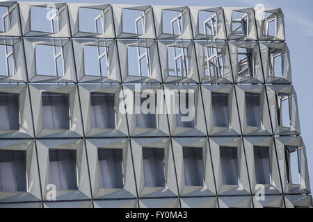 Vue de Sala Polivalenta, Cluj-Napoca, Roumanie Banque D'Images