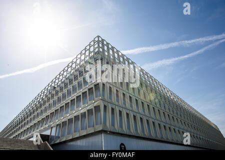 Vue de Sala Polivalenta, Cluj-Napoca, Roumanie Banque D'Images