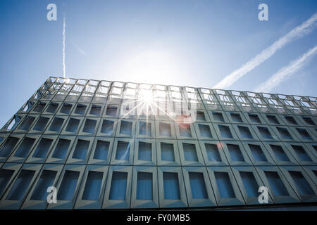 Vue de Sala Polivalenta, Cluj-Napoca, Roumanie Banque D'Images