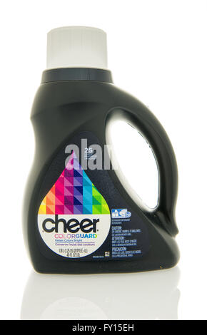 Winneconne, WI - 4 Feb 2016 : bouteille de détergent à lessive Cheer. Banque D'Images