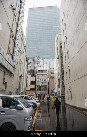 Akasaka Biz Tower dans le quartier d'Akasaka à Minato ward spécial, la ville de Tokyo, Japon Banque D'Images