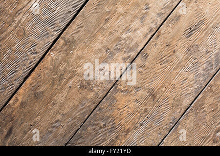 Détail d'une vieille porte en bois Banque D'Images