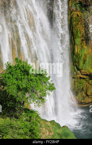 Anojlovac "cascade" dans le Parc National de Krka, Croatie Banque D'Images