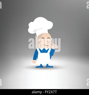 Chef de cuisine Illustration de Vecteur