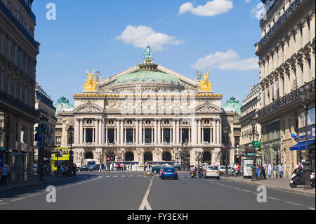 L'Opéra Garnier, Paris, France Banque D'Images