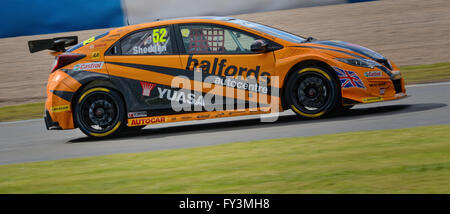 Gordon Shedden Dunlop MSA British Touring Car Championship, Donington Park 2016 Banque D'Images