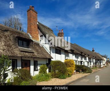 Anne Boleyn Chalets, Cottages ou Coldharbor,Tring Road, Wendover, Buckinghamshire, Angleterre. Banque D'Images