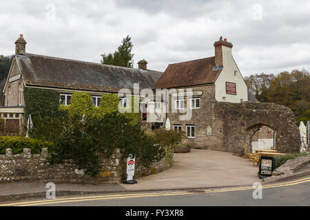 L'Anchor Inn, près de l'abbaye de Tintern, Monmouthshire, Wales Banque D'Images