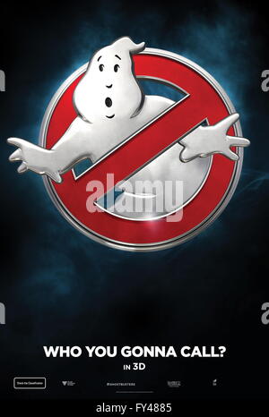 DATE DE SORTIE : Juillet 15, 2016.Titre : Ghostbusters.STUDIO : Columbia Pictures.Réalisateur : Paul Feig.PLOT : pas d'intrigue libéré.art de l'affiche sur la photo : Image Crédit : c(Columbia Pictures/images/) Banque D'Images