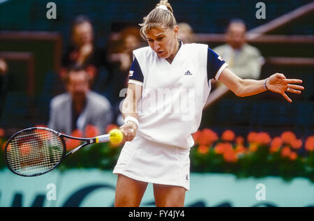 Steffi Graf (GER) participent à l'Open de France 1999 . Banque D'Images