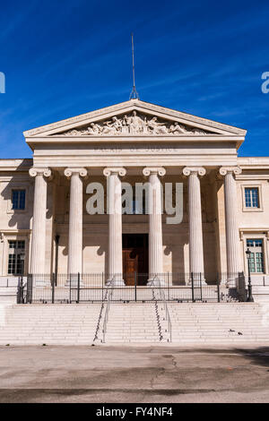 Palais de Justice, Marseille bouche du Rhône France Banque D'Images