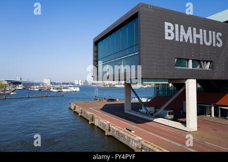 Le Bimhuis est un théâtre de musique à Amsterdam Banque D'Images