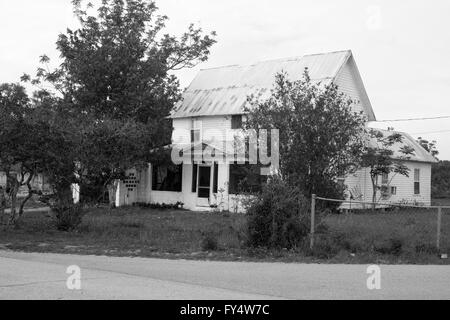 Une maison typique en Floride dans un pas si bien, Loughman, Davenport, Floride, Avril 2016 Banque D'Images