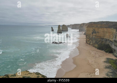 12 Apôtres sur la Great Ocean Road - Australie Banque D'Images