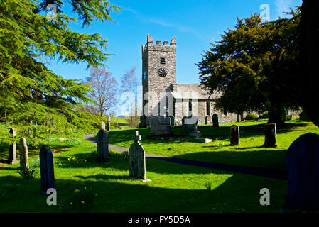 L'Église de Jésus, Troutbeck, Parc National de Lake District, Cumbria, Angleterre, Royaume-Uni Banque D'Images