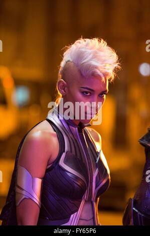 DATE DE SORTIE : Mai 27, 2016 TITRE : X-Men : Apocalypse STUDIO : 20th Century Fox Réalisateur : Bryan Singer Résumé : Avec l'émergence du premier mutant, Apocalypse, les X-Men doivent s'unir pour vaincre son extinction plan niveau Photo : Alexandra Shipp (crédit Image : c Twentieth Century Fox Film/photos/) Banque D'Images