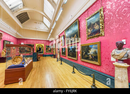 Intérieur de la Walker Art Gallery, Liverpool, Angleterre, Royaume-Uni Banque D'Images