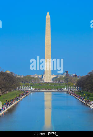 Washington Monument et miroir d'eau