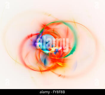 Abstract fractal illustration pour la conception créative moderne Banque D'Images