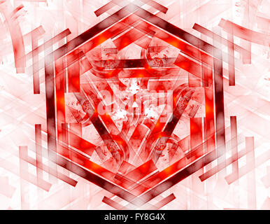 Abstract fractal illustration pour la conception créative moderne Banque D'Images