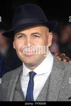 17 mars 2016 - Billy Zane assister à 'Eddie the Eagle' première Européenne à Odéon, Leicester Square à Londres, au Royaume-Uni. Banque D'Images