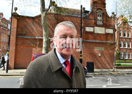 Hilary Benn, secrétaire des Affaires étrangères de l'ombre, Londres Banque D'Images