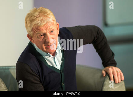 Une audience avec Gordon Strachan Banque D'Images