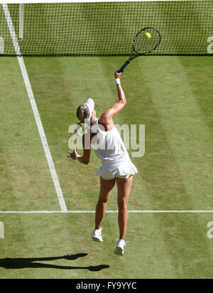Eugenie Bouchard, peut, de Wimbledon en 2014, tournoi du Grand Chelem de tennis de l'ITF,, PROFILS TÊTES All England Lawn Tennis et Banque D'Images