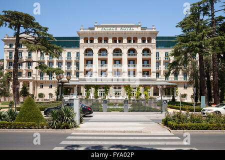 Palace Hotel, Portorož, Piran, côte Adriatique, l'Istrie, Slovénie Banque D'Images