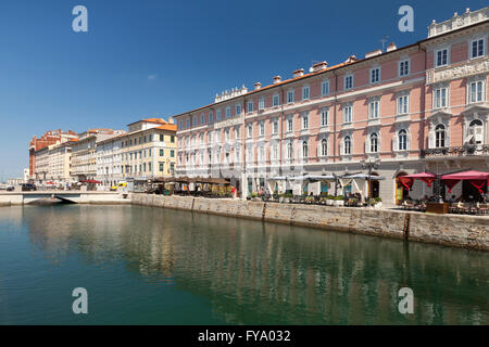 Canal Grande, Trieste, Frioul-Vénétie Julienne, Italie Banque D'Images