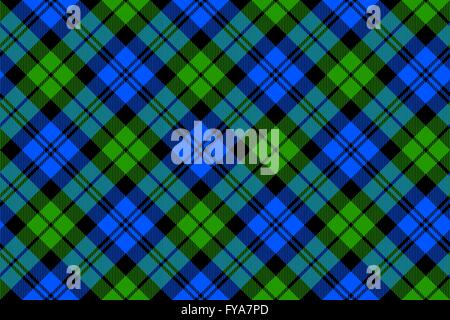 Black Watch tartan milytary seamless Vector illustration .diagonal. EPS 10. Pas de transparence. Pas de dégradés. Illustration de Vecteur