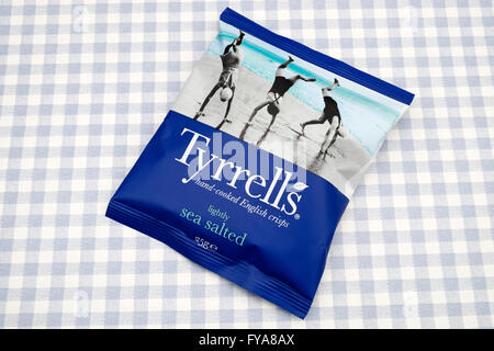 Tyrrells part-cuit chips Anglais Banque D'Images