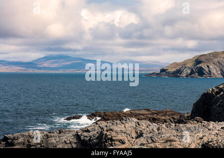 Côte de Donegal à Rosbeg Irlande Banque D'Images
