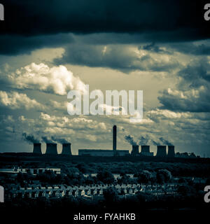 Drax Power Station, North Yorkshire, UK. Banque D'Images