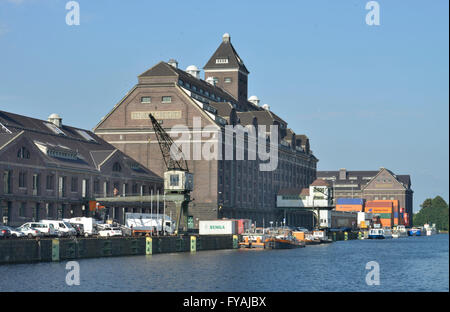 Lagerhaus, Westhafen, Moabit, Berlin, Deutschland Banque D'Images