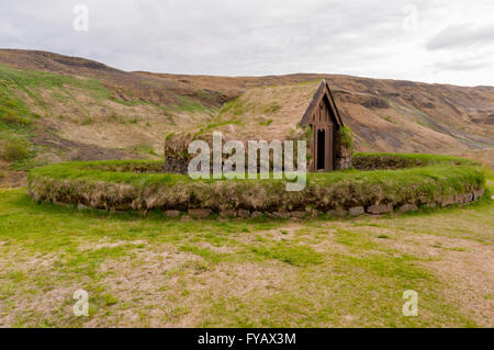 Pjodveldisbaer site viking Islande Banque D'Images