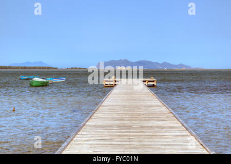 Îles Égades, Favignana, Trapani, Sicile, Italie Banque D'Images