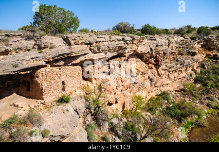 Unité de Montezuma Well Montezuma Castle National Monument Banque D'Images