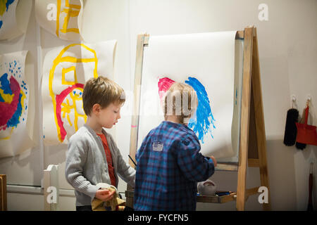 ÉCOLE MATERNELLE Banque D'Images