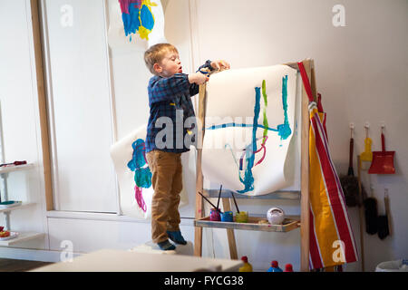 ÉCOLE MATERNELLE Banque D'Images