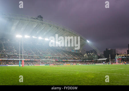 HSBC 2016 / Cathay Pacific Hong Kong Sevens, Hong Kong Stadium. Le 9 avril 2016. Banque D'Images