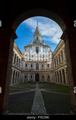 L'église San Ivo alla Spaienza. Rome, Italie