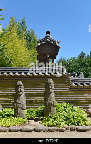 Koreanischer Garten, Erholungspark Marzahn, Blumberger Damm, Marzahn, Berlin, Deutschland Banque D'Images