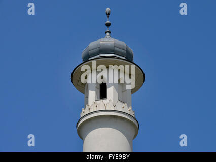 Minarett, Brienner Strasse, Moschee, Wilmersdorf, Berlin, Deutschland Banque D'Images