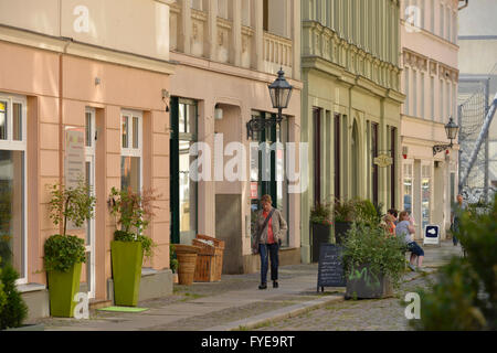 , Altstadtgasse Gruenstrasse Koepenick,, Berlin, Deutschland / Köpenick Banque D'Images