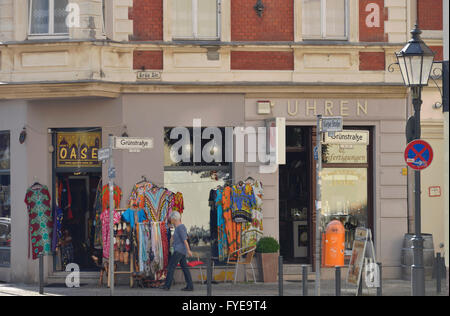 , Altstadtgasse Gruenstrasse Koepenick,, Berlin, Deutschland / Köpenick Banque D'Images